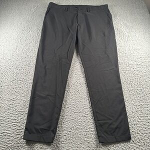 J.Lindeberg Pants Mens 36x30 Black Slim‎ Stretch Tech Chino Golf Performance